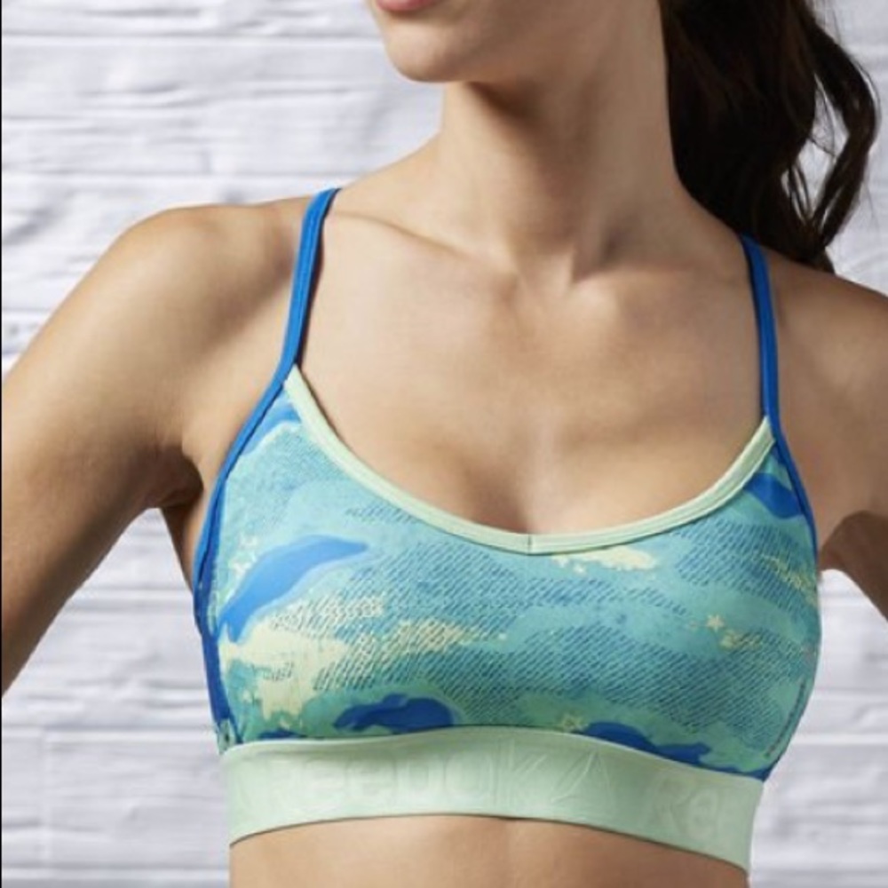 Rare VSX  Racerback Sports Set Bra 34B Reebok Racerback small, shorts m women
